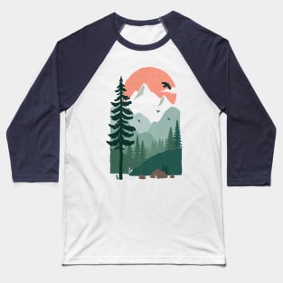 For Evergreen Baseball T-Shirt